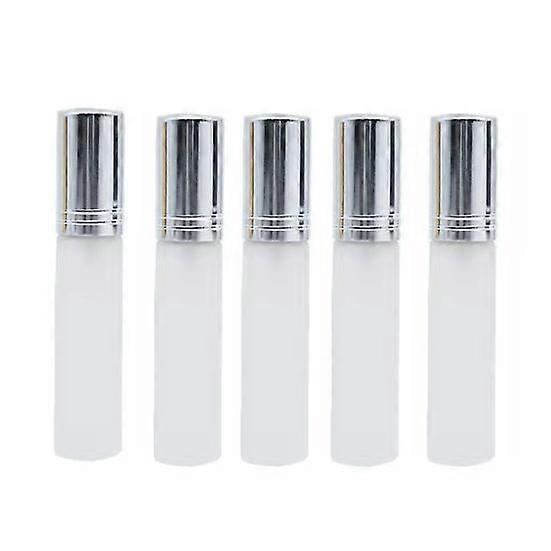 5Pcs/Set 10ml Roller Bottle Heat-Resistant Refillable Good Sealing Perfume Bottle Roll On Empty