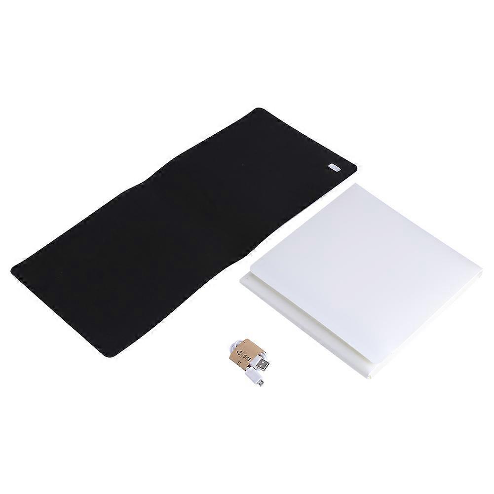 Portable Foldable Mini Studio Photography Light Box Tent Kit with Black White Backgrounds