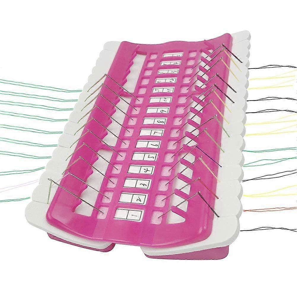 Floss Organizer Cross Stitch Kit Embroidery Thread Tool 30/50 Needles Pins Yarn Holder Craft Tools