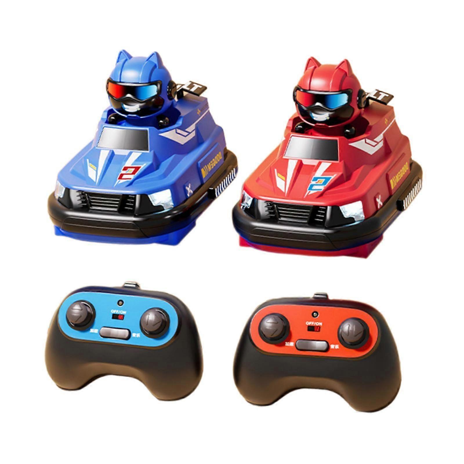 Remote Control Bumper Cars Kids RC Cartoon Car for Ages 6 and up Kids Holiday