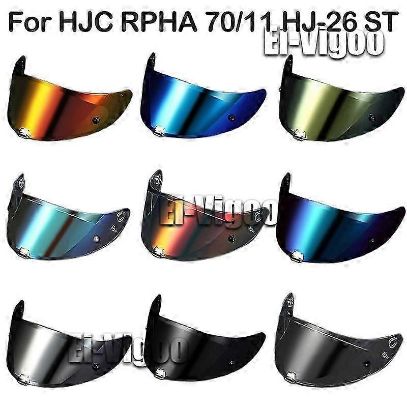 HJC RPHA 70 HJ-26 Motorcycle Helmet Visor – Clear, Pinlock Ready, Anti-Scratch