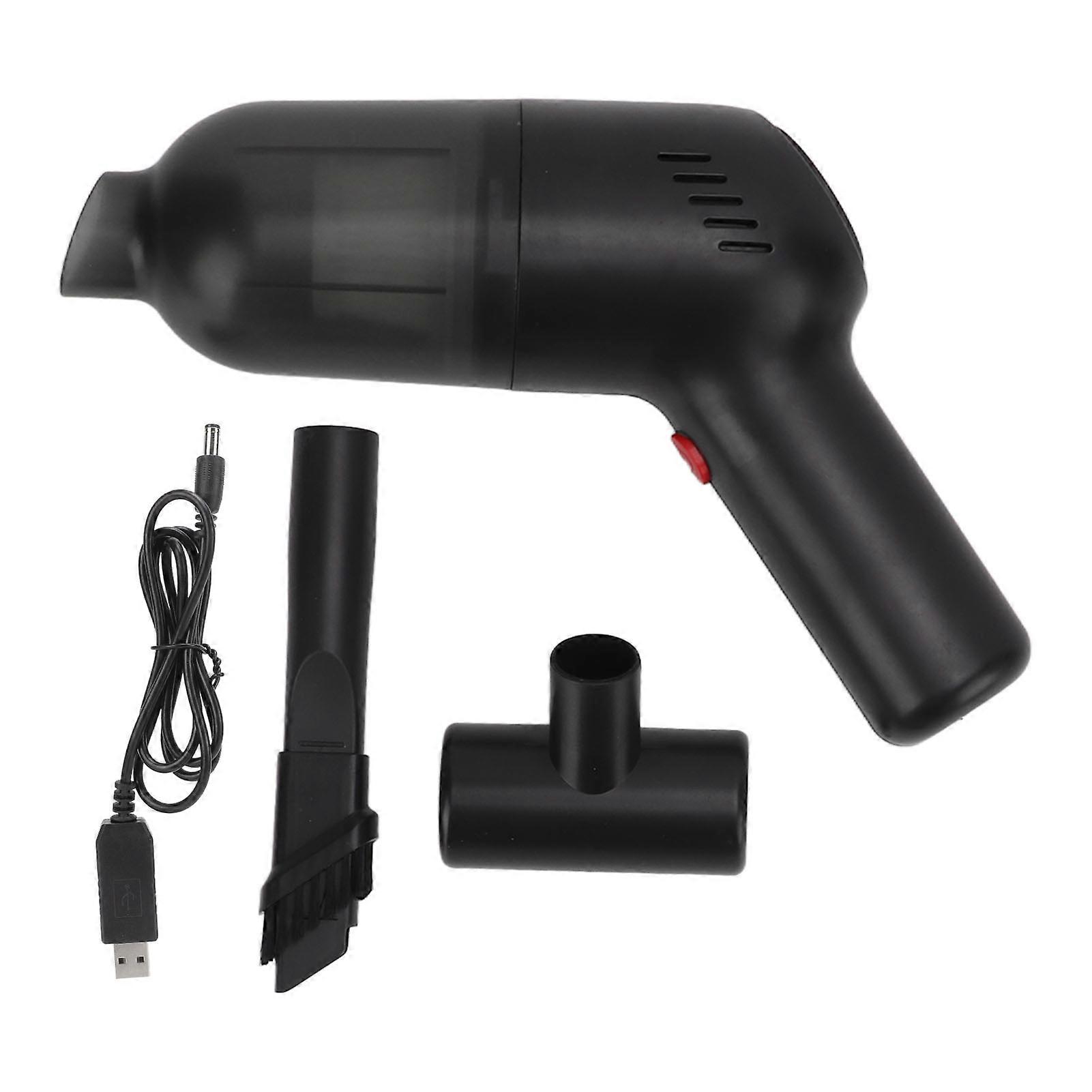 Handheld Vacuum, Wireless Rechargeable Dust Buster with Comfortable Handle