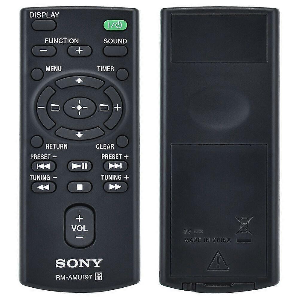 New Genuine RM-AMU197 For Sony HIFI Audio Display System Remote Control RMAMU197