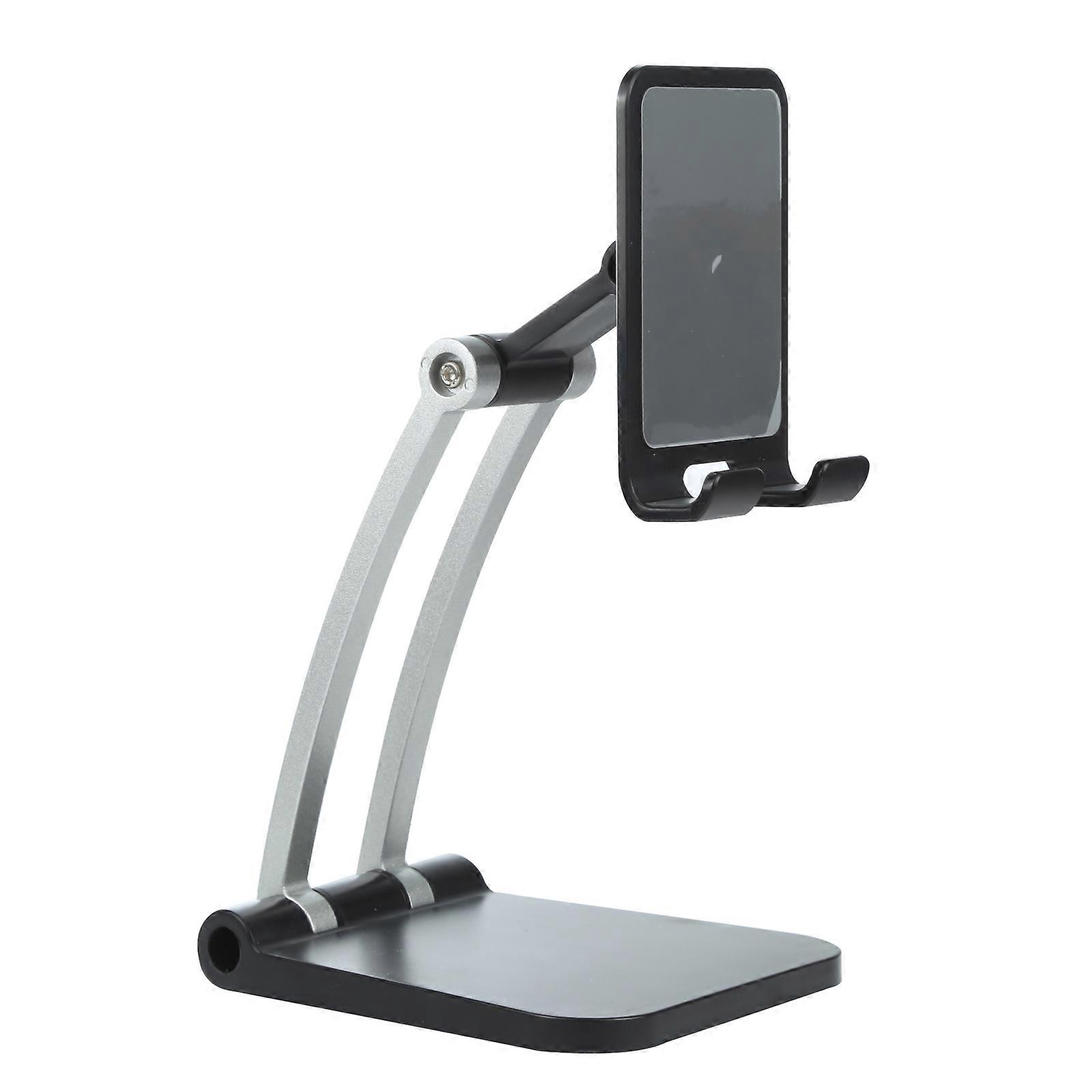 A18 Universal Aluminum Alloy Two-section Folding Mobile Phone Tablet Holder