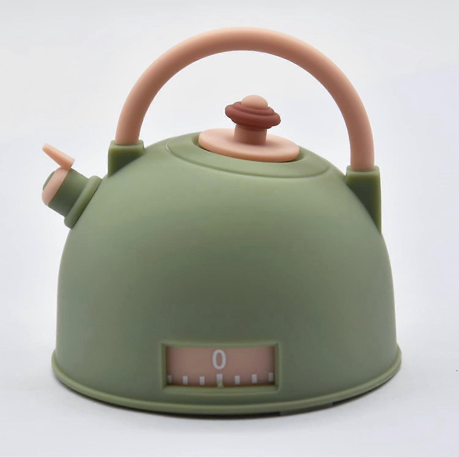 Cute Time Manager, Kitchen Timer for Cooking and Baking, Learning Reminder, Alarm Clock(Green)