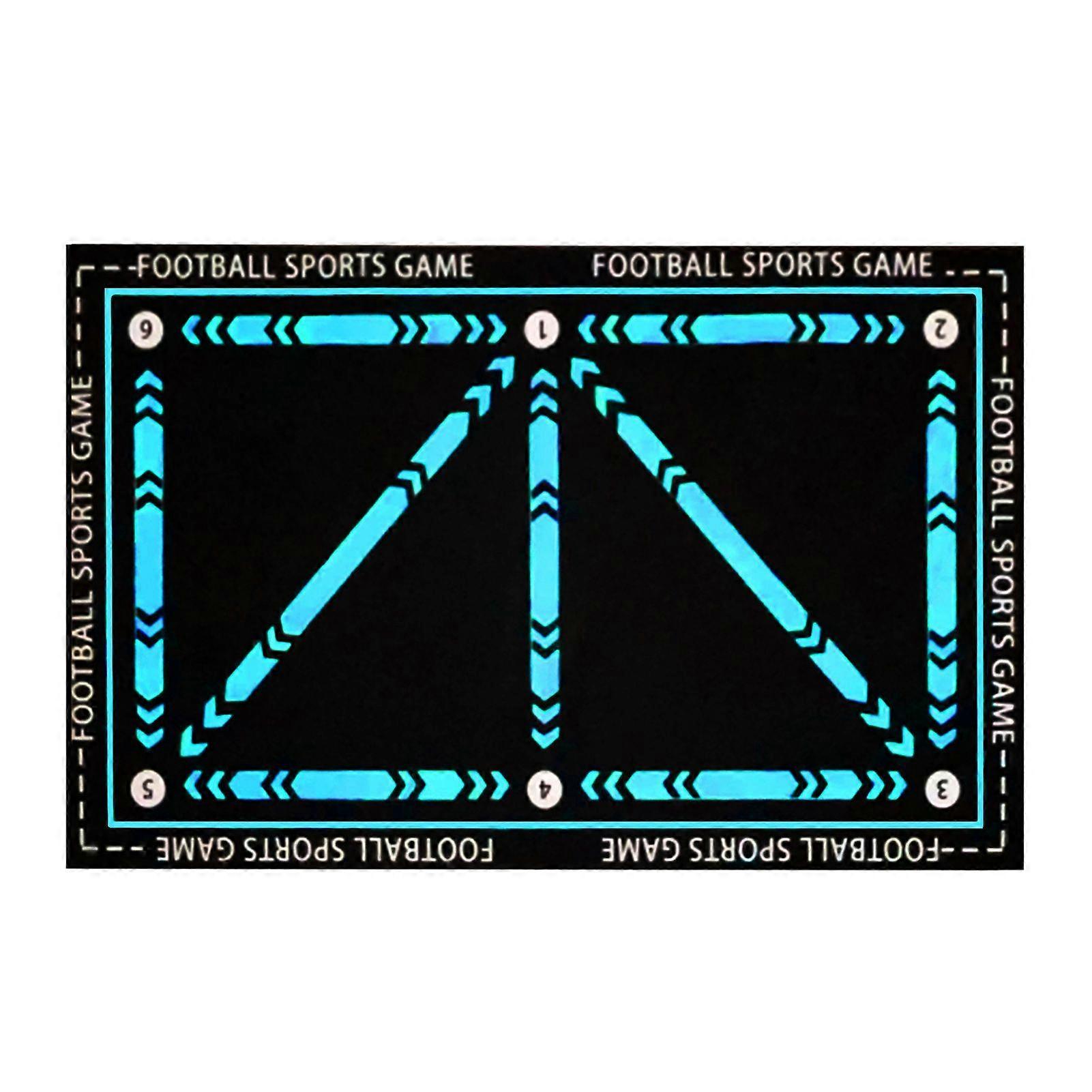 Soccer Training Mat for Enhanced Arch Control Non-Slip Surface Soccer Rugby Skills Training Mat Improve Ball Handling Skills Soccer Sport Mat Ball Con