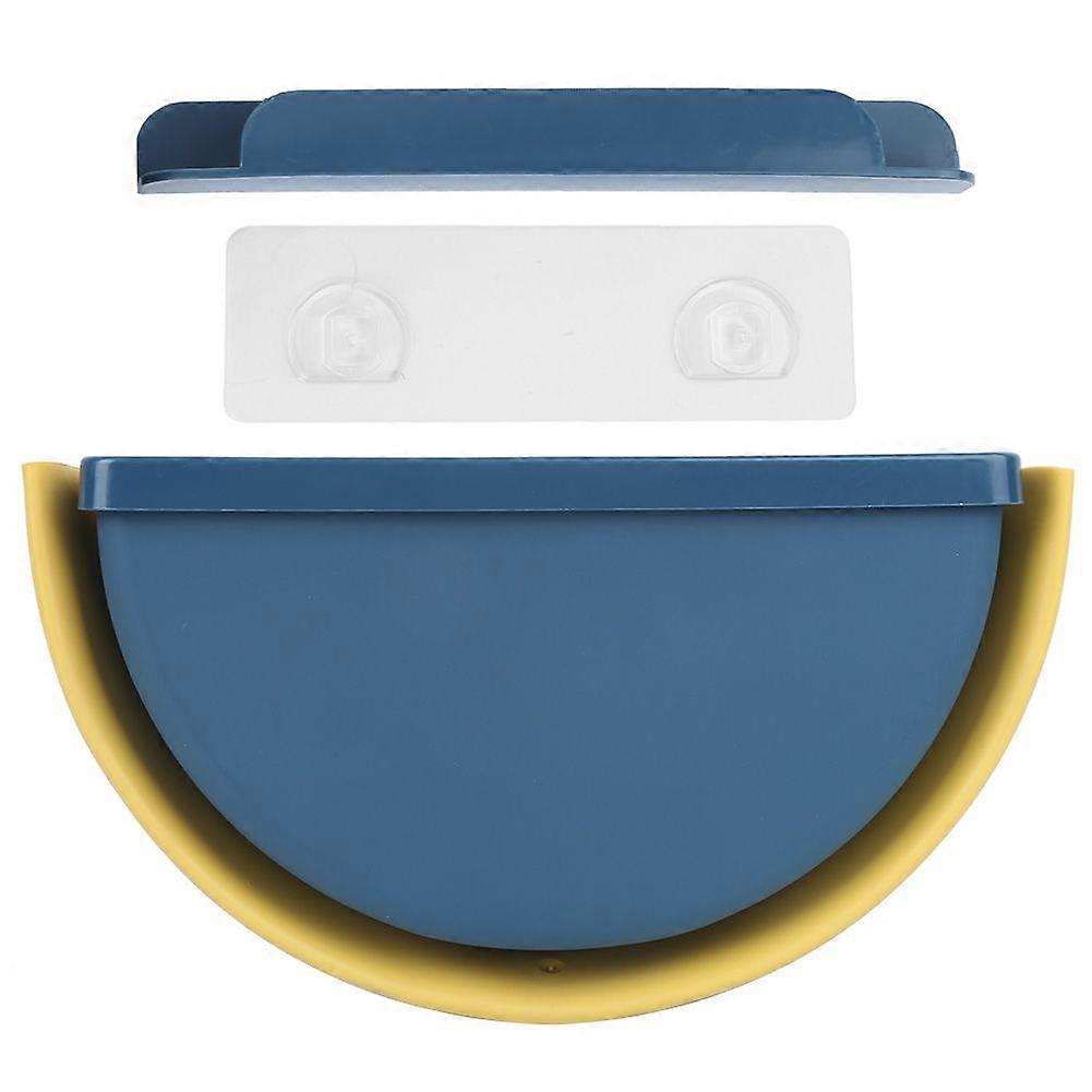 Kitchen Folding Trash Can Hanging Rubbish Garbage Container Waste Bin for Kitchen Bathroom