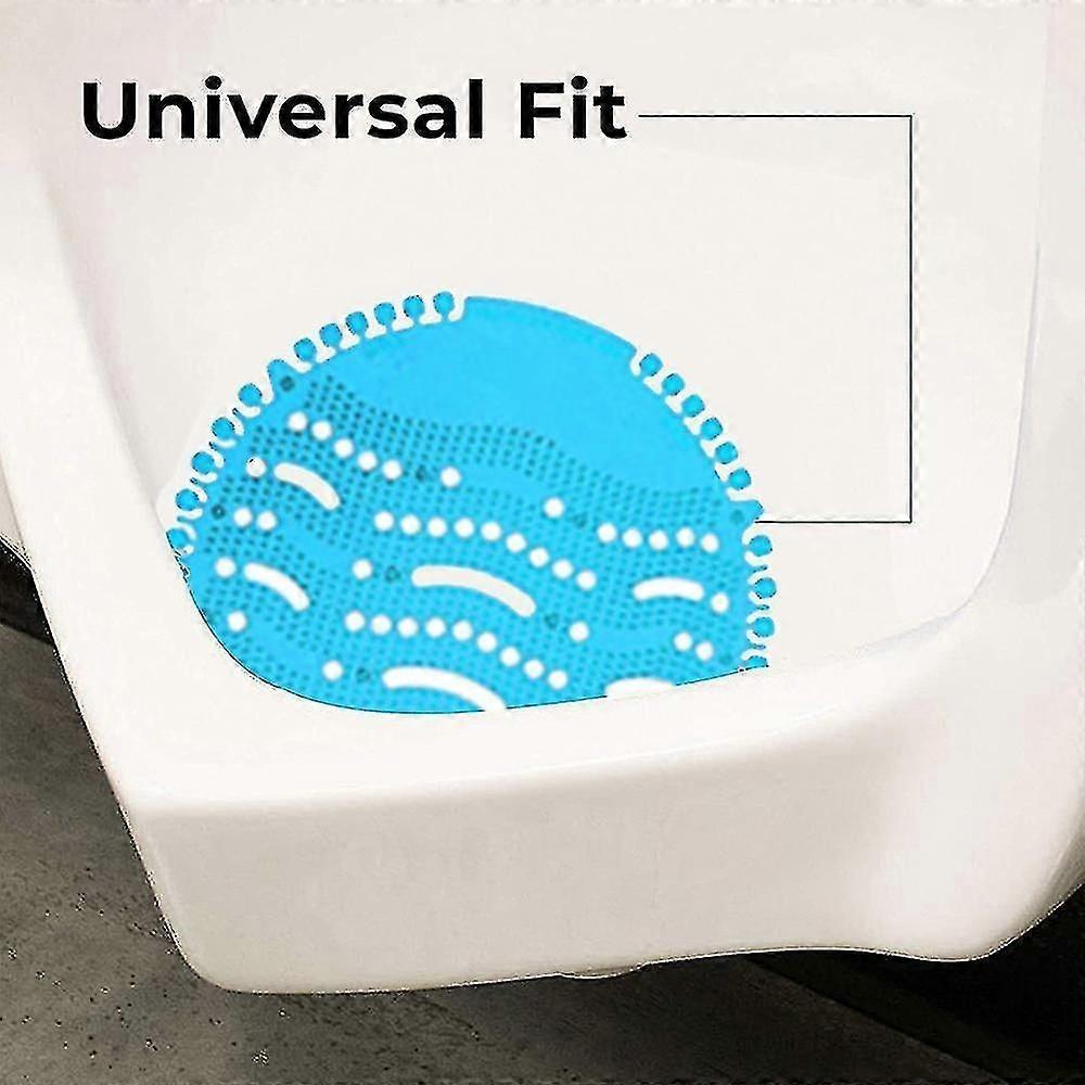 10-pack Urinal Screen & Deodorizer - Urinal Screen, Strong Fragrance, Less Splash, Dirt, Perfumed Fi