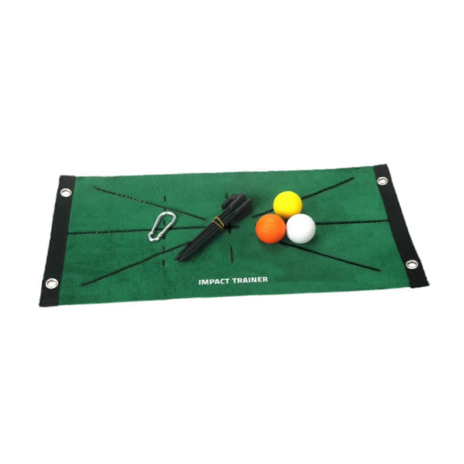 Golf Putting Mat Golf Putter Trainer for Indoor Outdoor Backyard