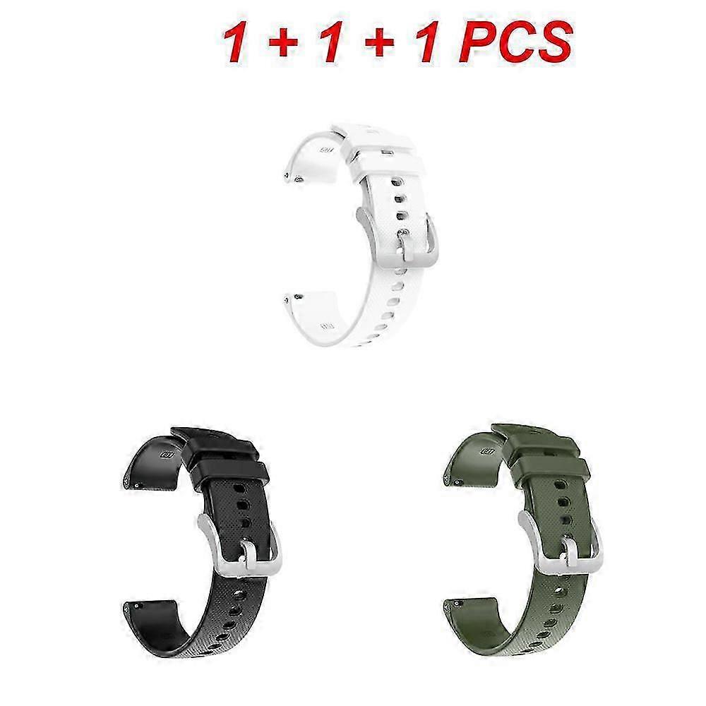 1~10PCS Smart Watch Accessories Watch Starp Tpu For Garmin Vivoactive 4s Replacement Watchband Soft Silicone
