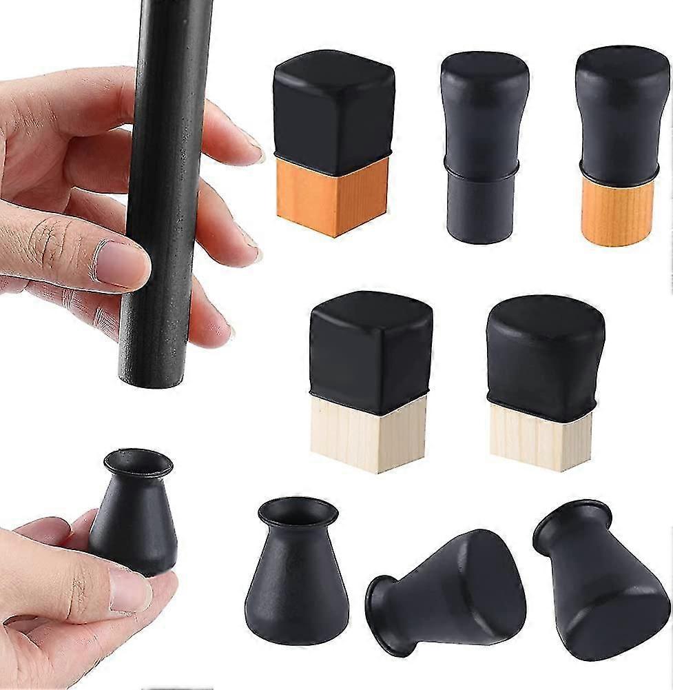 椅子脚プロテクター16個、超小型シリコン家具テーブル脚カバー