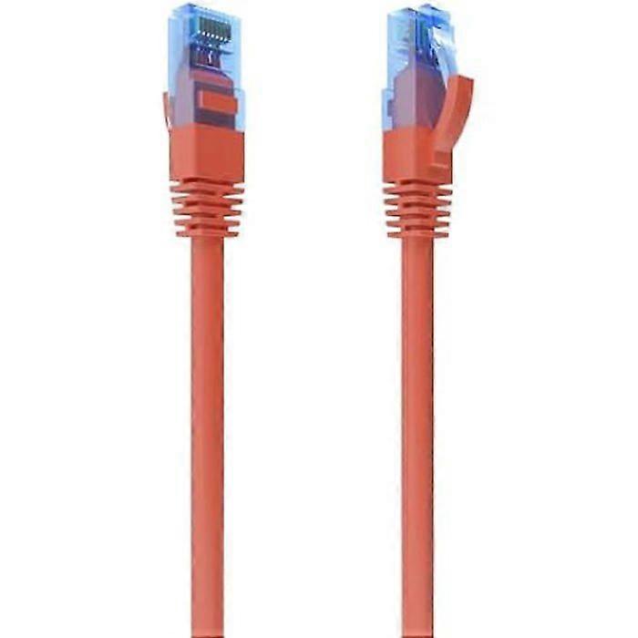 RJ45 Network Cable - AISENS - A135-0791 - Cat.6 UTP - 2 m - Red - AWG26