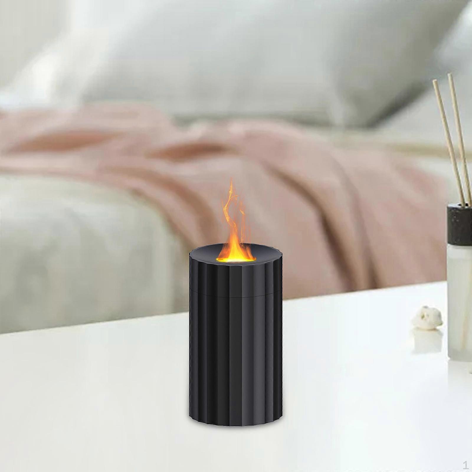 Difusor de óleo essencial de ar com efeito de 7 cores Umidificadores de mesa portáteis Auto Shut Off S