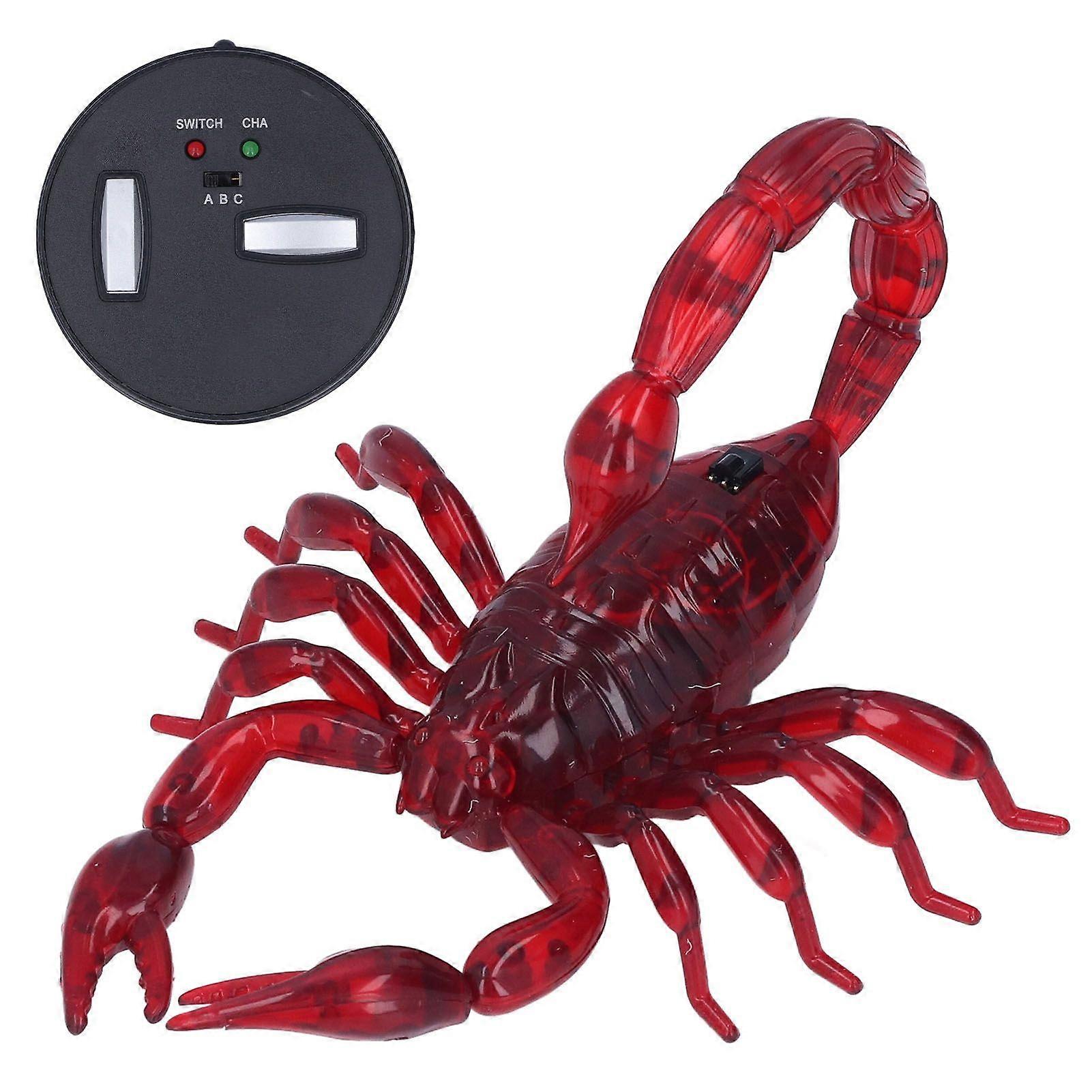 Realistic remote control scorpion High simulation remote control scorpion Halloween trick toy