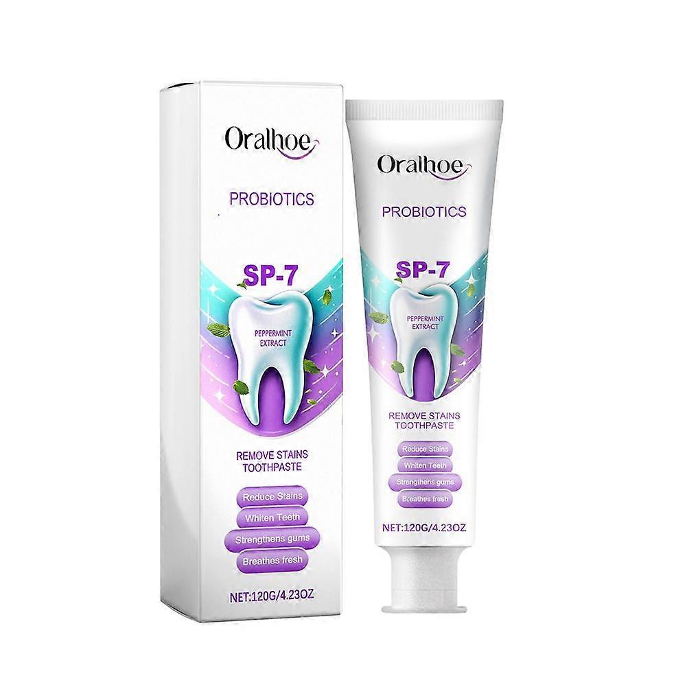 SP-7 Probiotics Whitening Remove Stains Toothpaste