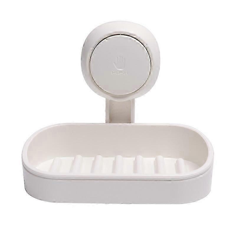 Reusable Drill-Free Suction Cup Soap Dish 1 Second Install Shower Soap Dish Load 5kg Bathroom Shower
