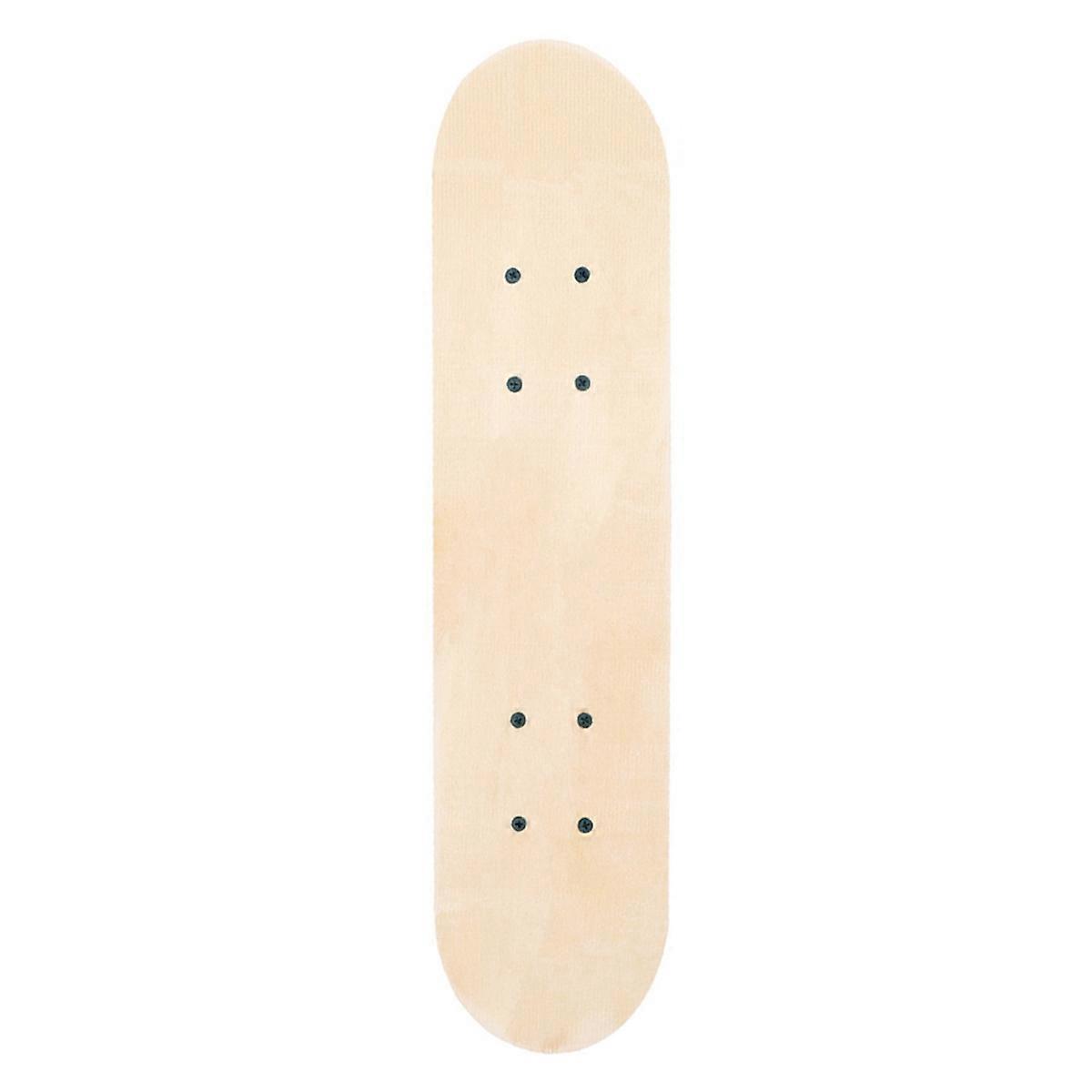 Planche de skateboard en érable de 58,5 cm, planche décorative vierge à faire soi-même