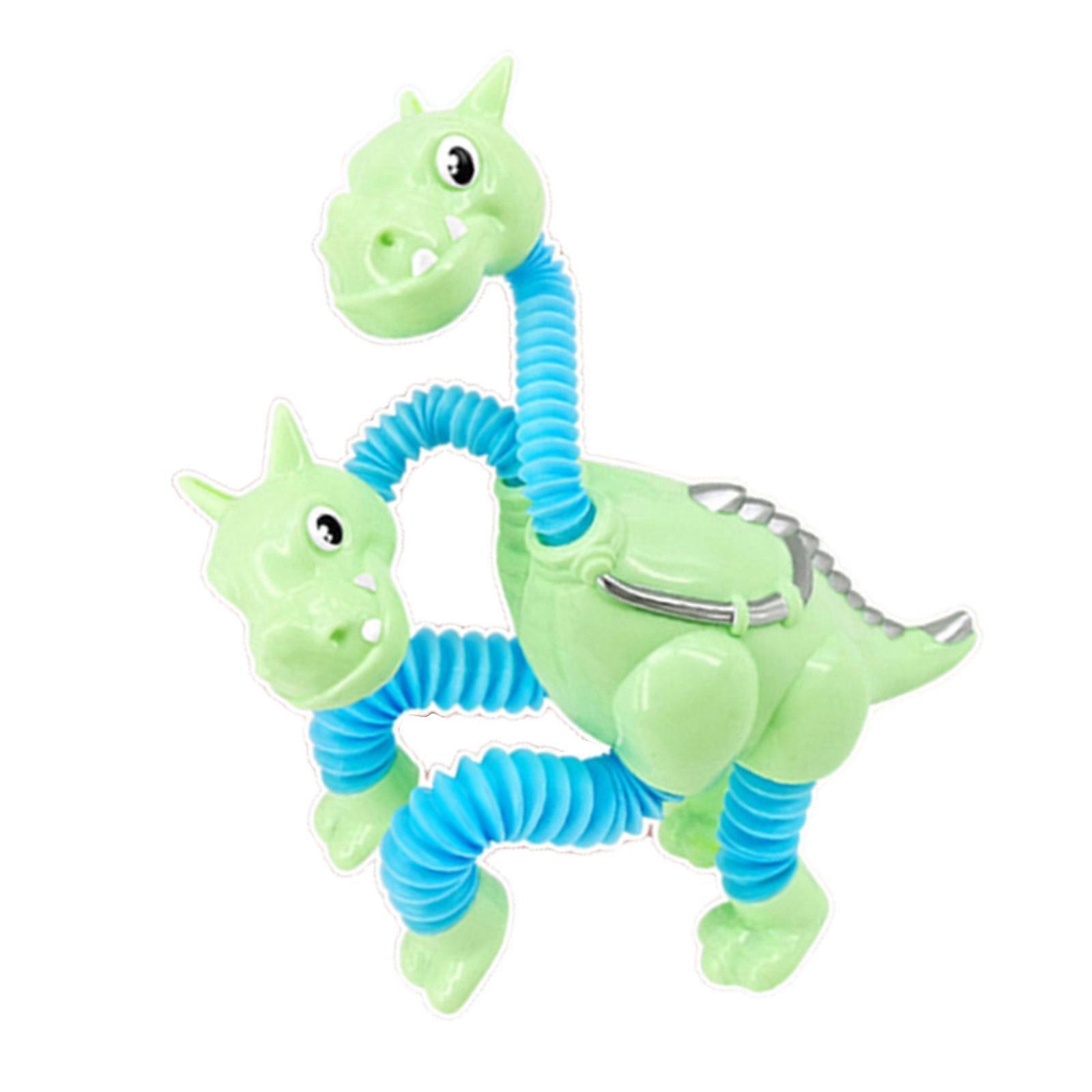Decompression Telescopic Pipe Wrap Light Up Pop-Tube Antianxiety Fidget Auditory Toy for Adults Autistic Hand-Therapy