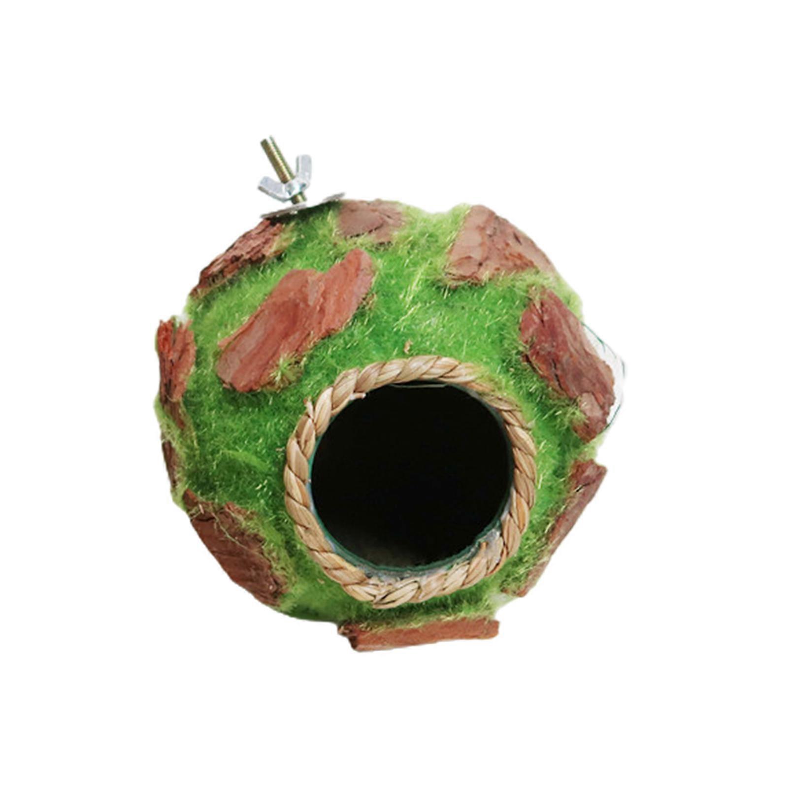 Parrot Nest Hamster Nesting Box Parrot House For Cage Parakeet Bird Nest Box Coconut for Shell House Cage