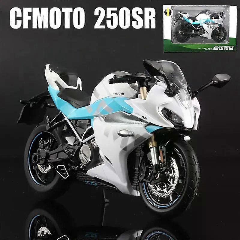 250SR αγωνιστικό πρότυπο Diecast μοτοσικλετών κραμάτων αγώνων ήχος &; ελαφρύ παιχνίδι συλλέγει διακοσμητικά στολίδια παιδικά χριστουγεννιάτικα δώρα