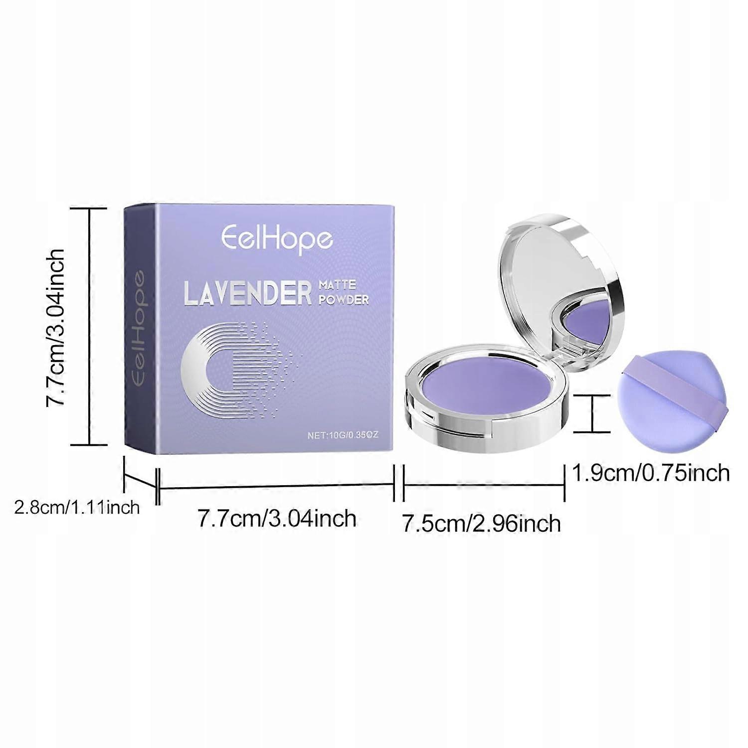 Lavendel Matte Powder, mattierendes, langanhaltendes Fixierpuder