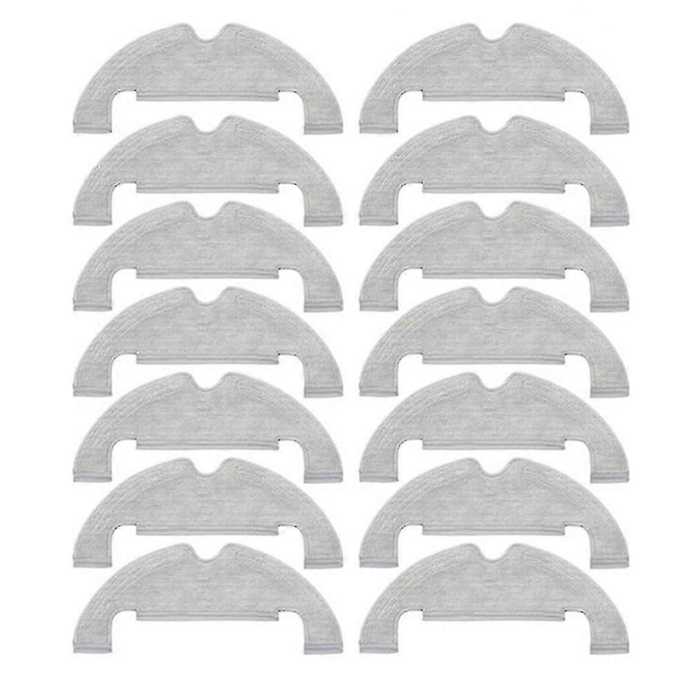 Washable Mop Cloths (14pcs) for Bot D10 Plus Rls3d Robot Vacuum Cleaner Replacement