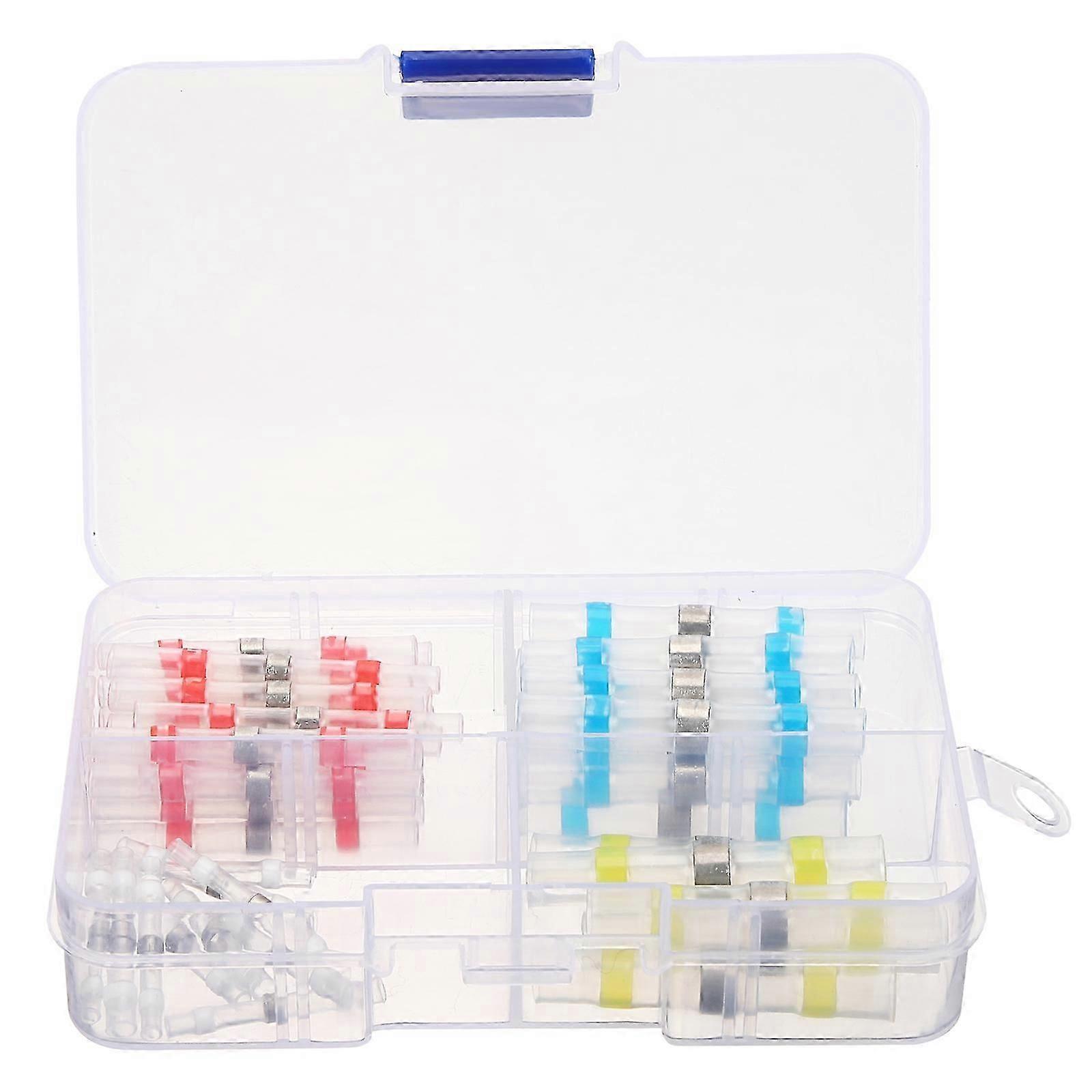 1 Set Electrical Connector Kit Heat Shrink Terminal Connector Butt Connector