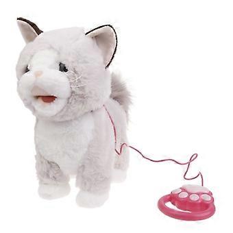 Leine Katze Plüschtier Elektrisch Gehen Katze Spielzeug Simulation Singen Kätzchen Kinder Geschenk