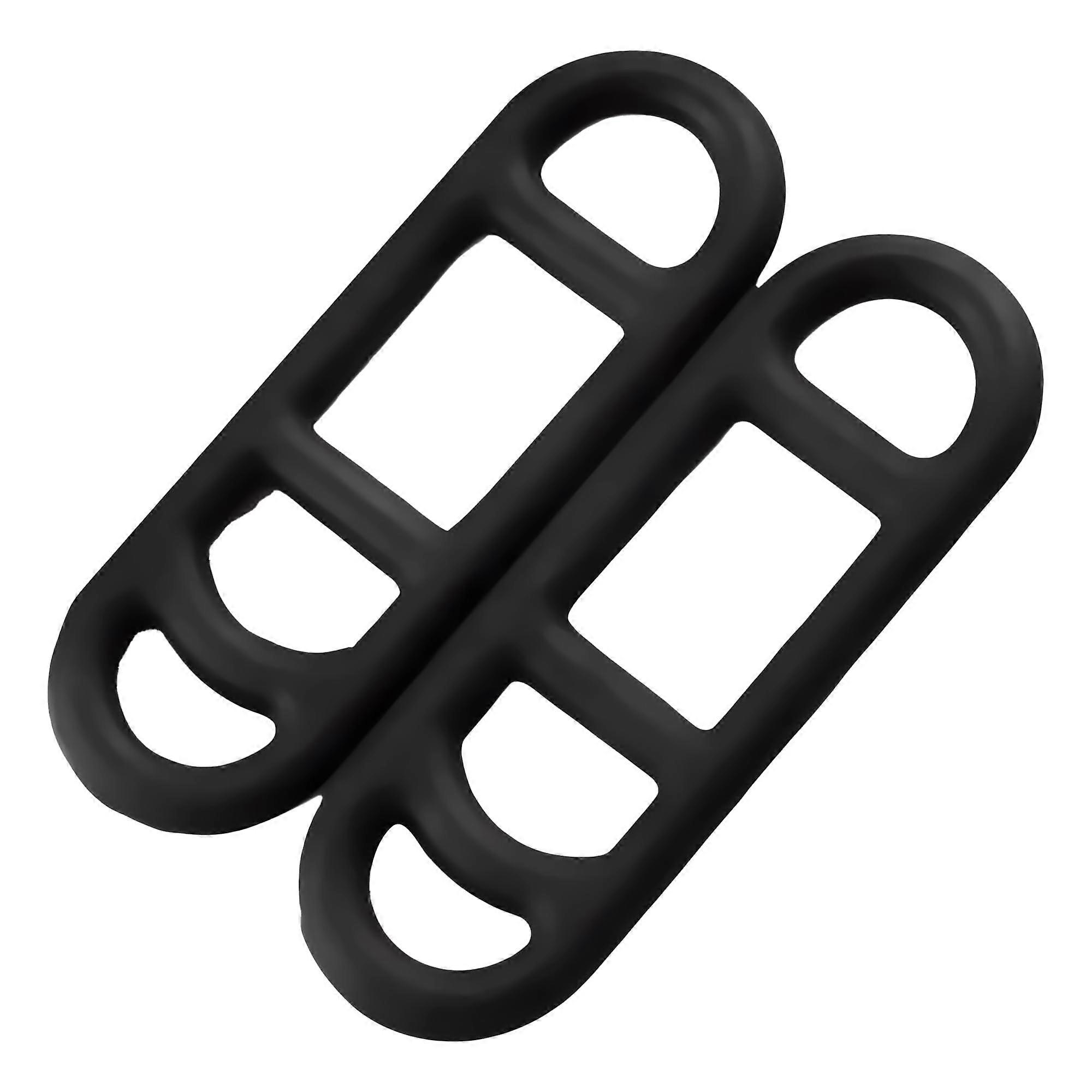 Universal Bicycle Light Assembly Adjustable Rubber Bicycle straps Assembly (2 packs)