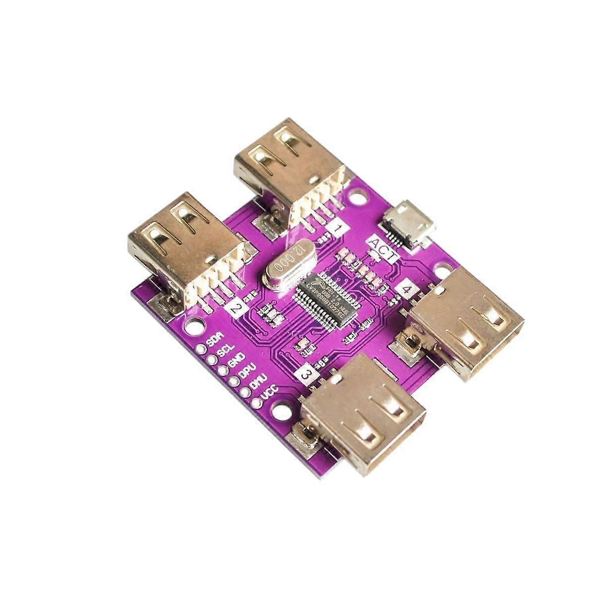 204 USB 2.0 HUB 4-Port Controller Module High Speed DC 5V 500mA  for Arrival  High for Quality