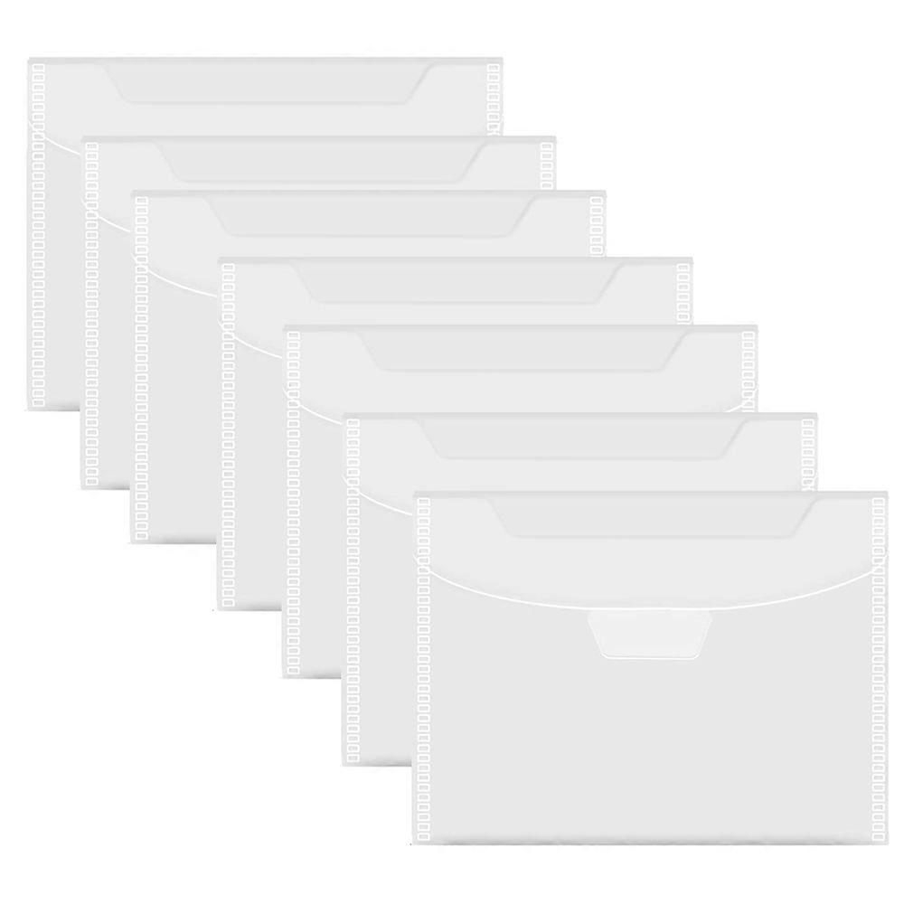 20 Pcs Clear Stamp and Die Storage Bag Resealable Storage Pocket