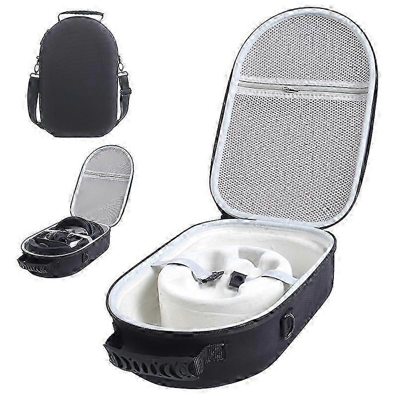 Shockproof Storage Bag for Meta Quest Pro VR Headset Carrying Case with Shoulder Strap-Grey