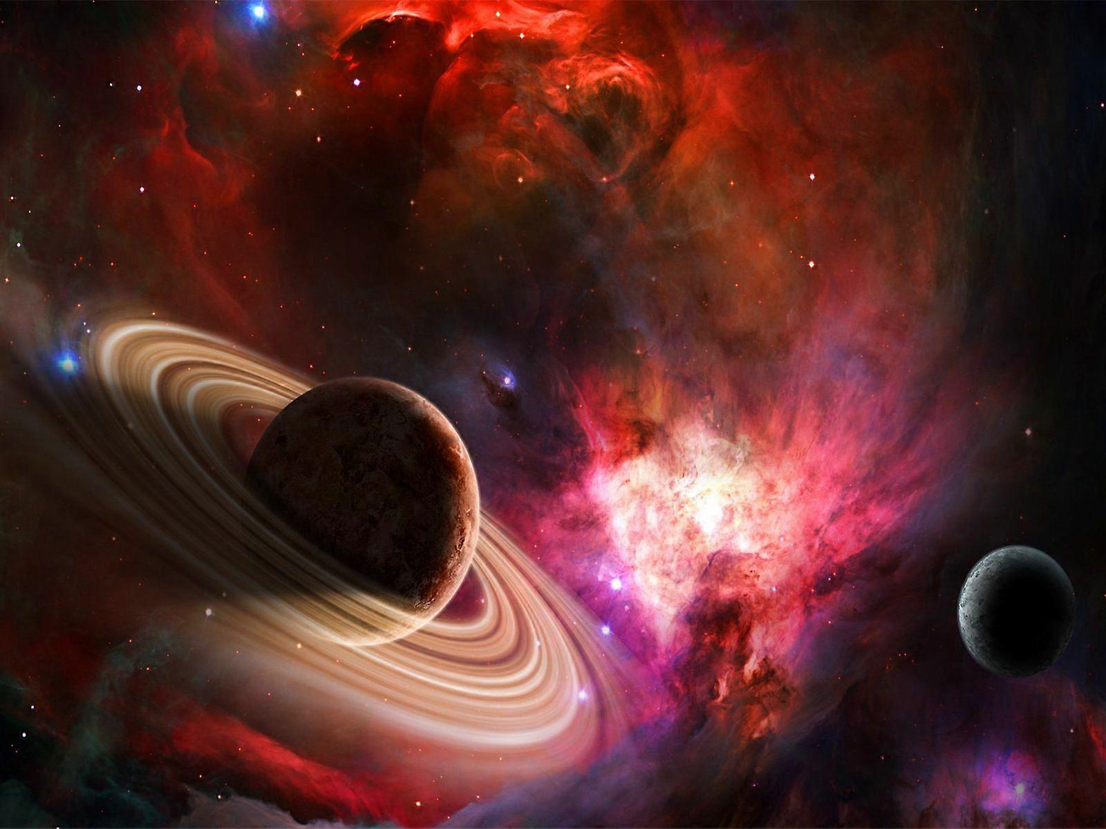 Solsystemet planeter 40 * 30cm stue diamantmaleri 3