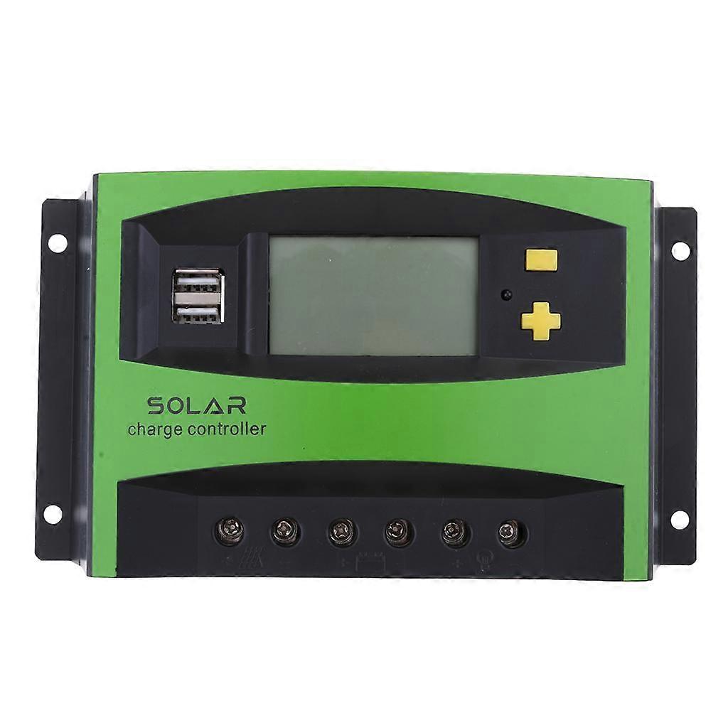 Solar Panel Controller Intelligent Regulator USB Port LCD Display 24V,40A