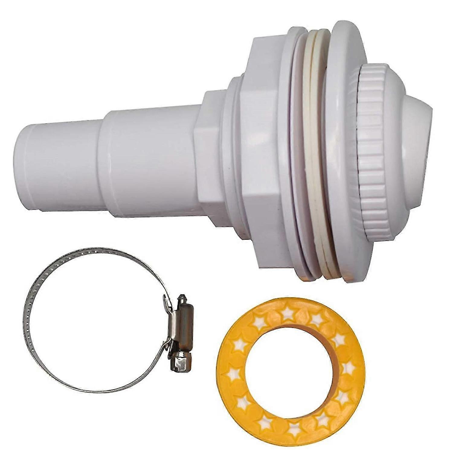 Fits Fibropool Above Ground Pool Wall Connector Return Watering Assembly With Clip And Tape
