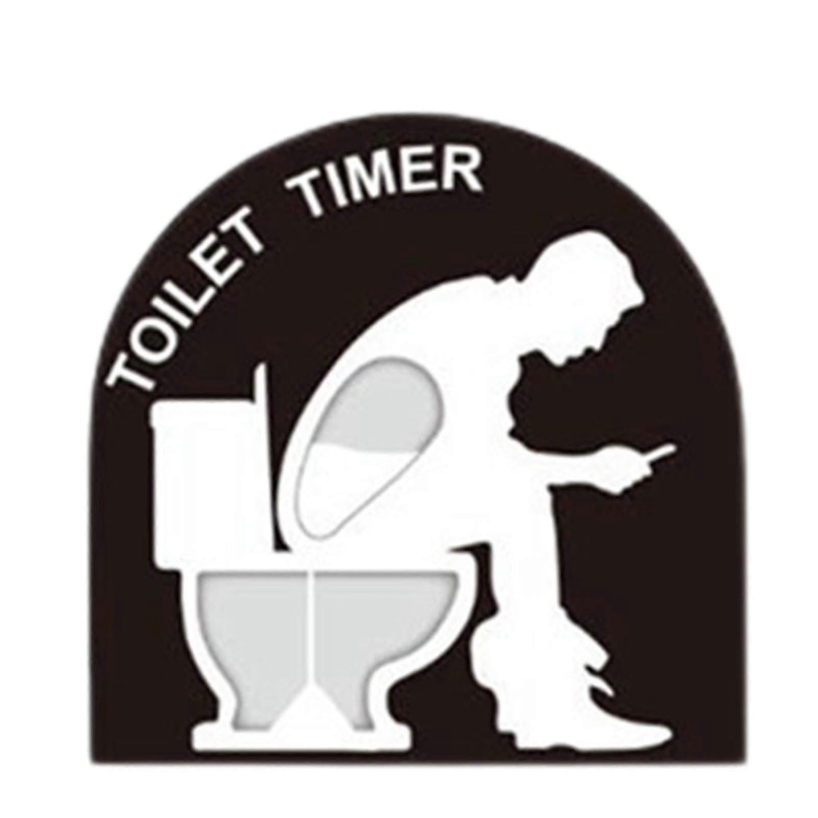 Creative Plastic Hourglass Sand Timer - Toilet Craft Gift