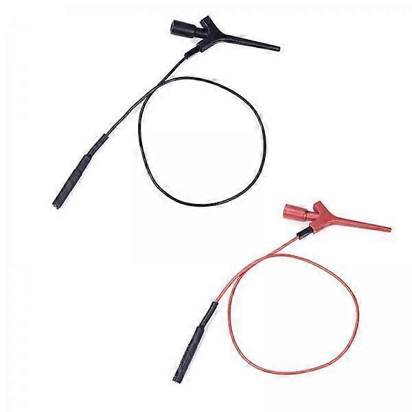6x Test Hooks Clips Electrical Testing Flexible Portable Multimeter Accessories