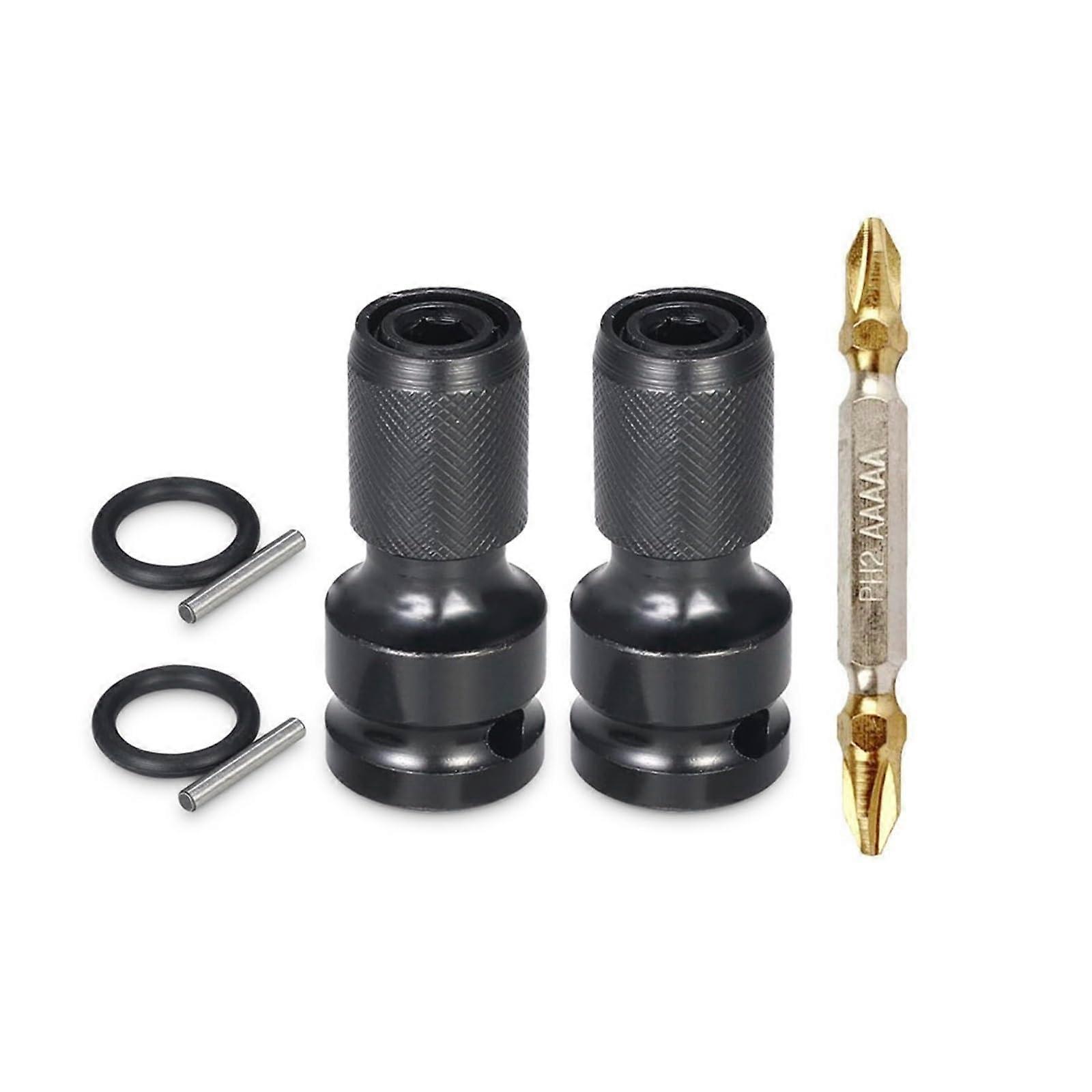 Hex Ratchet Socket Impact Wrench Socket 1/2 Inch Square To 1/4 Inch Adapter Spanner Drive