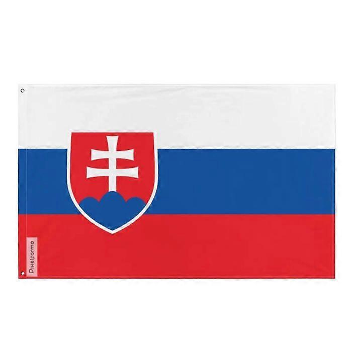 Flag of Slovakia – 160 x 240 cm – Polyester – Iron eyelets – Durable