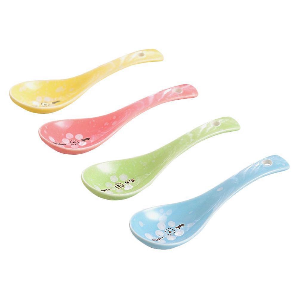 Ceramic Pottery Spoons,Vintage Style,Perfect Housewarming Gift Idea