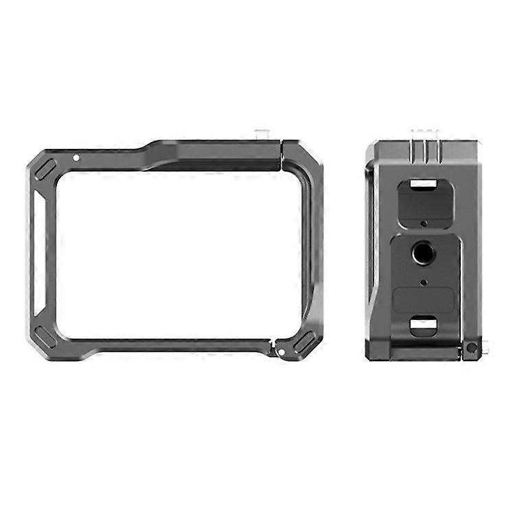For GoPro Hero 13/ 12/ 11/ 10/ 9 Horizontal Vertical Shooting Frame Aluminum Alloy Camera Cage