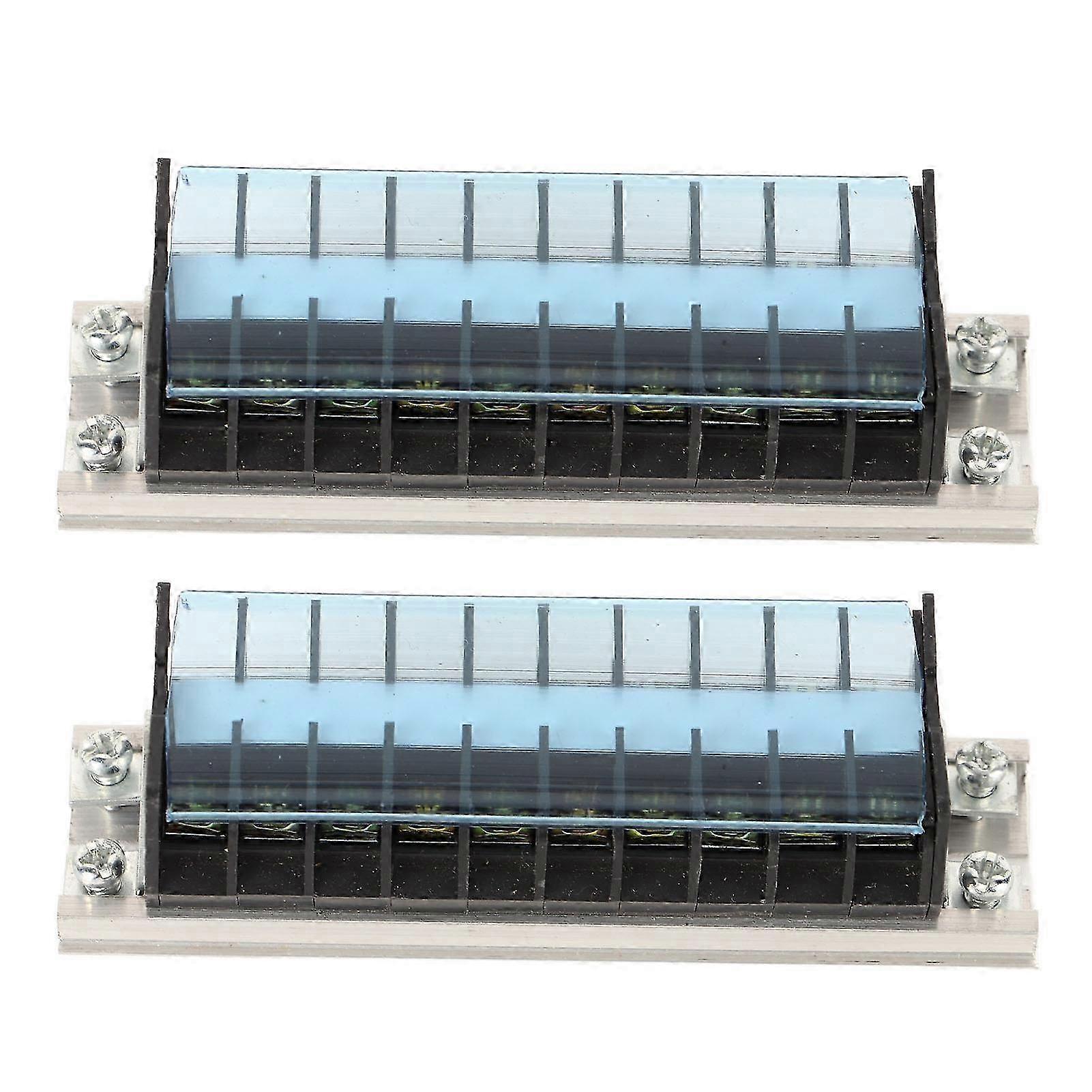 660V 15A Dual Row Wire Barrier Terminal Block for Power Distribution T1510