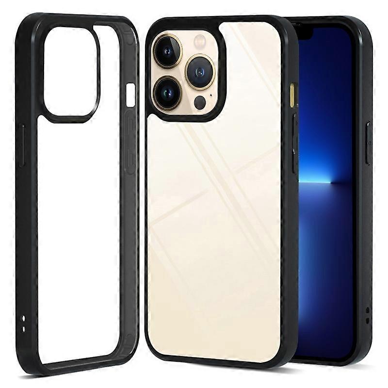 IBMRS For iPhone 13 Pro Max Back Case TPU+PC Shockproof Phone Cover Protector
