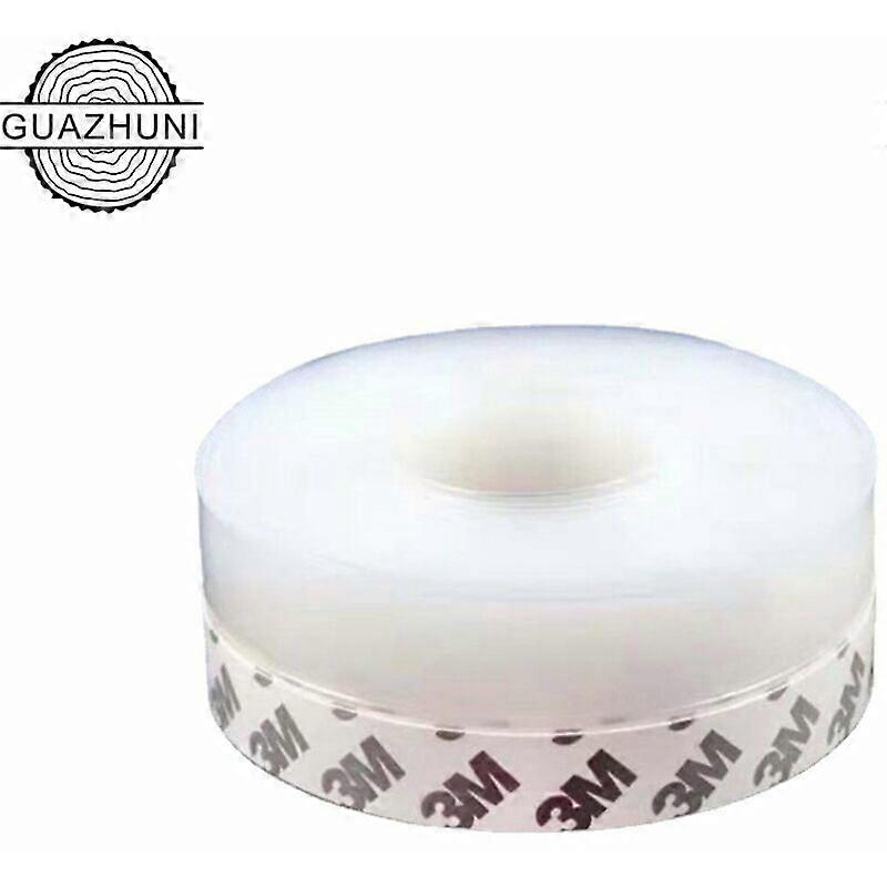 Silicone Sealing Strip, Transparent, 10M, Waterproof, Windproof