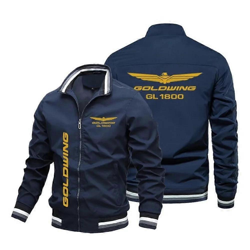 2025 New Men's Windproof Jacket with Qualidad Elegant Print