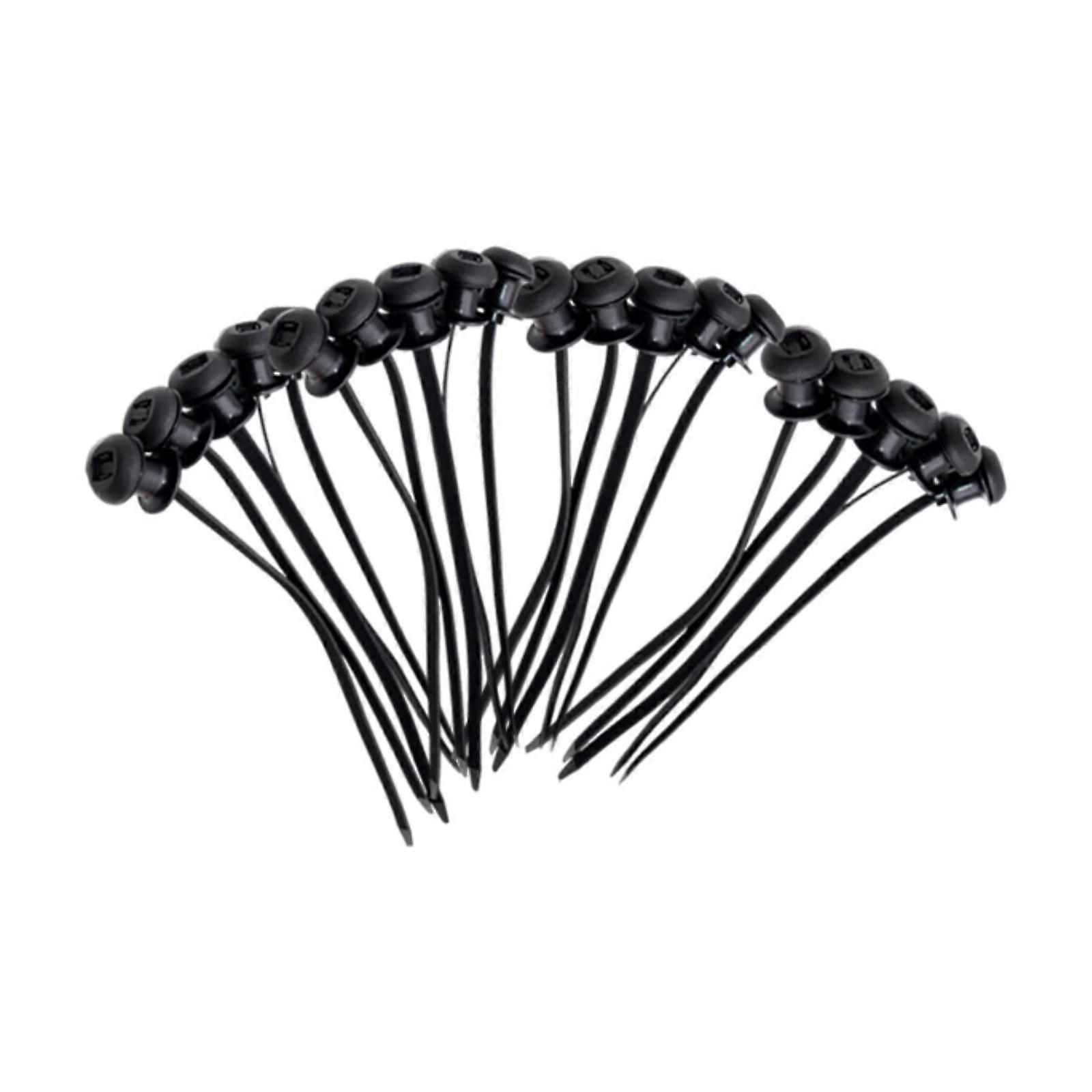 20Pcs Nylon Cable Ties High Performance Replace Automotive Nylon Tie Buckles