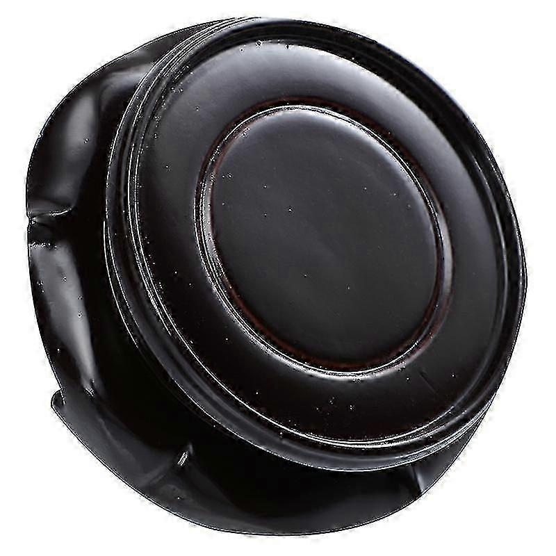 10X10cm Dark Brown Vases Flowerpot Display Base Incense Burner Stand Buddhist Statue Craft Adorn Hol