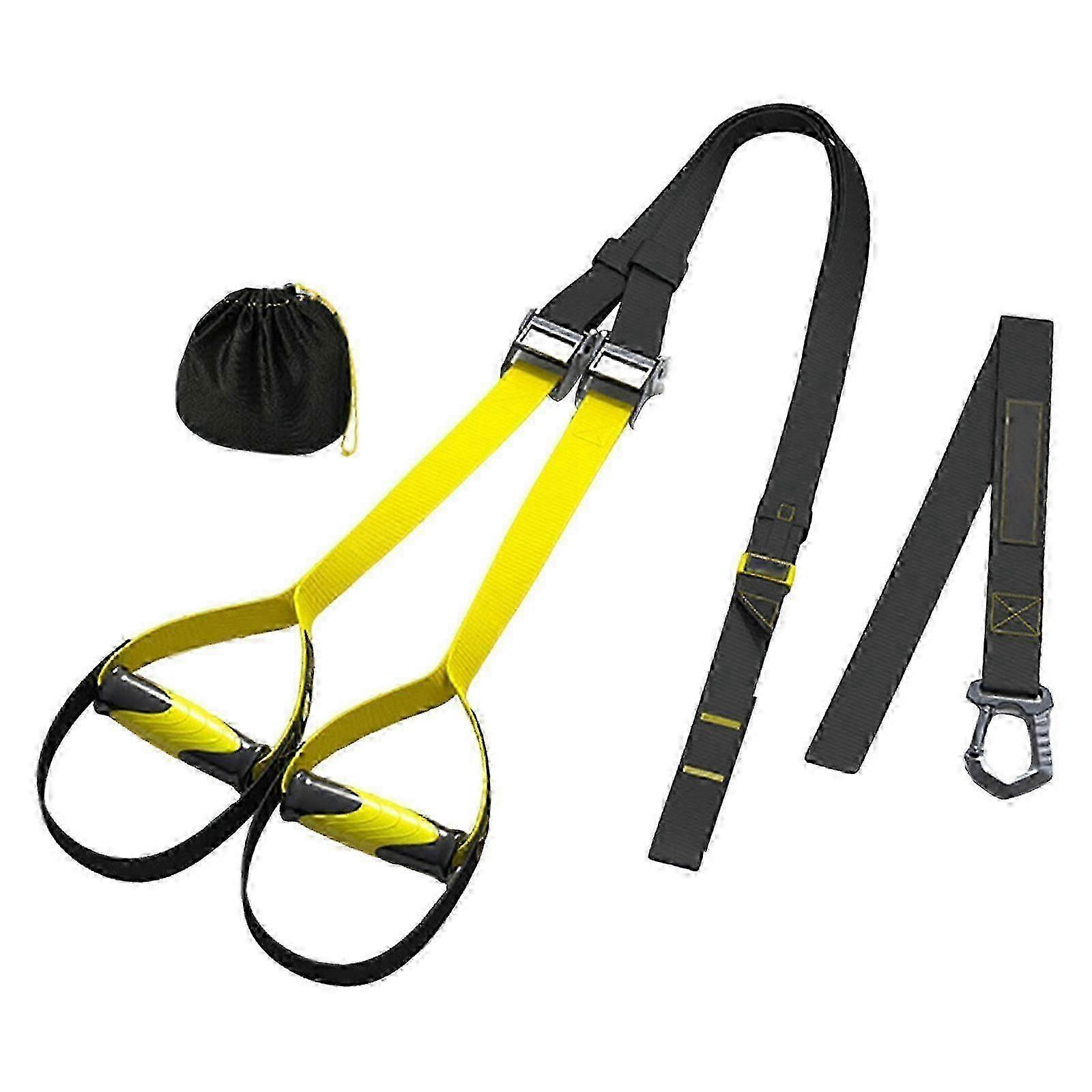 Suspension Trainer Straps for Bodybuilding Strength Training - Blue