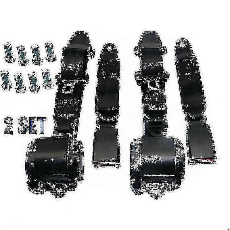 Automatic Retractable 3 Point Safety Seat Belt Lap Seatbelt For Car