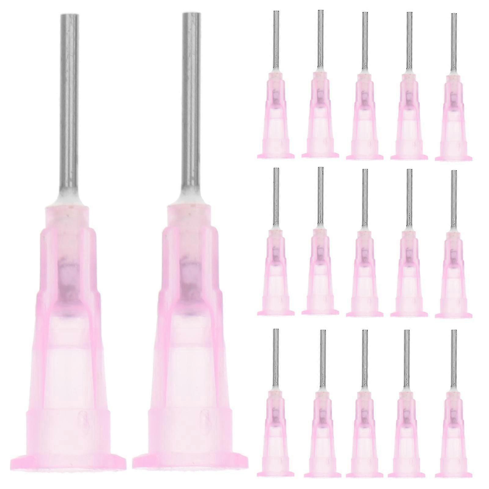 100pcs Blunt Tip Needles Dispensing Needles Replacement Dispensing Blunt Tips(18g)